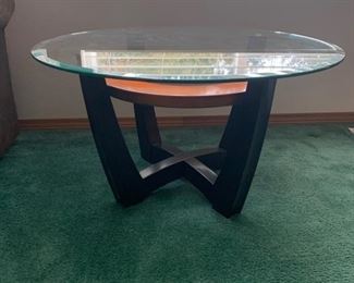 Round Glass Table