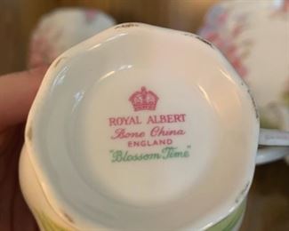 Vintage Royal Albert Bone China "Blossom Time"