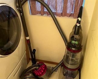 Dyson Big Ball Canister Vacuum & Hoover Spin Scrub Carpet Cleaner