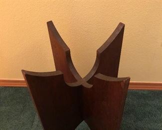 Wood Plant Stand