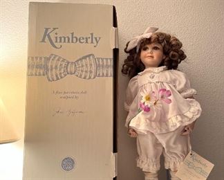 Vintage Heritage Collection Porcelain Kimberly Doll