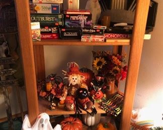 Halloween & Fall Decor, Board Games