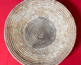 Antique Primitive Papago/Pima Offering Basket Native American Tohono O'odham	5x19.25 in Diameter	
