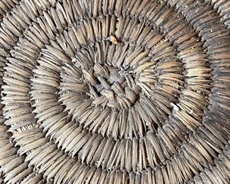 Antique Primitive Papago/Pima Offering Basket Native American Tohono O'odham	5x19.25 in Diameter	
