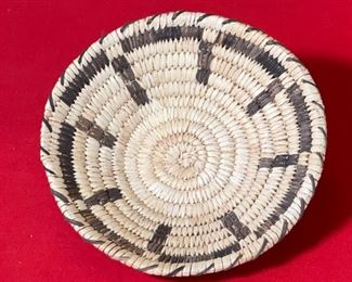 Papago/Pima Line Pattern Basket Native American Tohono O'odham	2x7.75	
