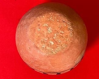 Primitive Maricopa Pottery Bowl Native American Pot	5x4.75	
