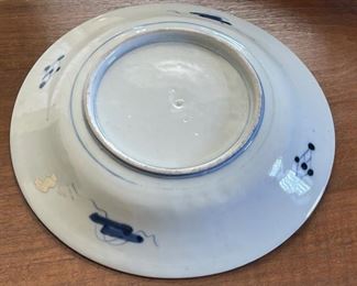 Antique Japanese Kakiemon Porcelain Plate	1.5in H x 10.75in diameter	
