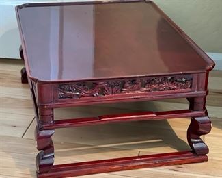 Asian Cherrywood Low Stand	10.5 x 24 x 18 in	HxWxD

