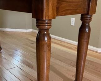 Ethan Allen Maple Rustic Drop Leaf Table  9072-H Harvest	30 x 62 x 24 -43	HxWxD
