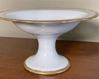 KPM Porcelain Pedestal Fruit Dish	5in H x 9in Diameter	
