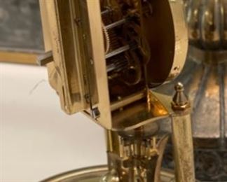 Antique Kundo Anniversary Clock	12 in high by 6.5 diameter	
