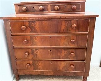 Antique 6 Drawer Dresser	49x49.5 x 17in	HxWxD
