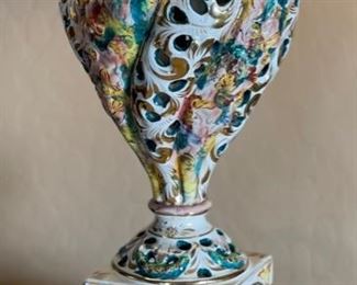 Antique Porcelain Vase Lamp	37 inches high	
