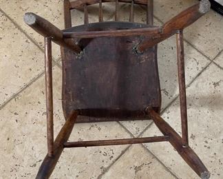 Antique Childs Chair	31 x 14 x 15 in	HxWxD
