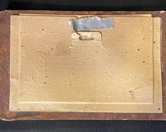 Antique Grand Canyon Framed Postcard Grand Indian Chief Frame	4.75 x 5 x 7.75	HxWxD
