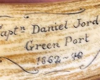 Reproduction Scrimshaw Wale Tooth Mercury	4 inches high	
