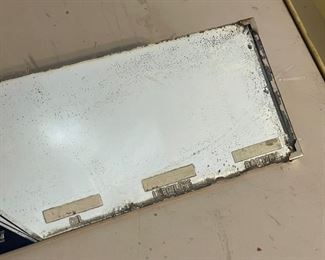 1950s Antique Ford Dealer promo Visor Mirror Vintage Mercury 8	3.5 x 10	

