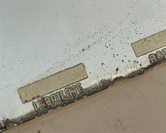 1950s Antique Ford Dealer promo Visor Mirror Vintage Mercury 8	3.5 x 10	
