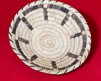 Papago/Pima Line Pattern Basket Native American Tohono O'odham	2x7.75	
