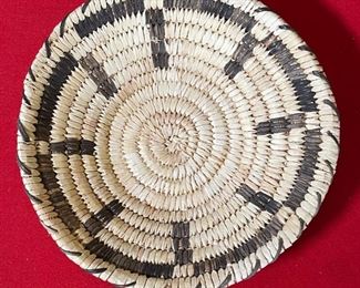Papago/Pima Line Pattern Basket Native American Tohono O'odham	2x7.75	
