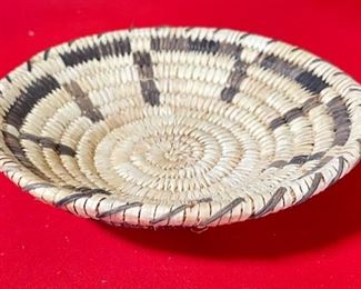 Papago/Pima Line Pattern Basket Native American Tohono O'odham	2x7.75	
