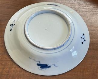 Antique Japanese Kakiemon Porcelain Plate	1.5in H x 10.75in diameter	
