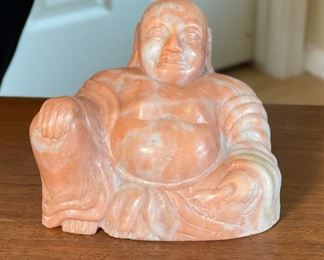 Carved Soapstone Buddha Figure	5.75x6x3.5in	HxWxD
