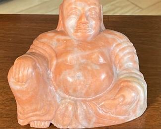 Carved Soapstone Buddha Figure	5.75x6x3.5in	HxWxD
