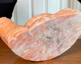 Carved Soapstone Buddha Figure	5.75x6x3.5in	HxWxD
