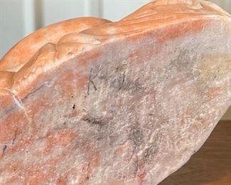 Carved Soapstone Buddha Figure	5.75x6x3.5in	HxWxD
