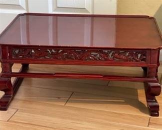 Asian Cherrywood Low Stand	10.5 x 24 x 18 in	HxWxD
