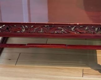 Asian Cherrywood Low Stand	10.5 x 24 x 18 in	HxWxD
