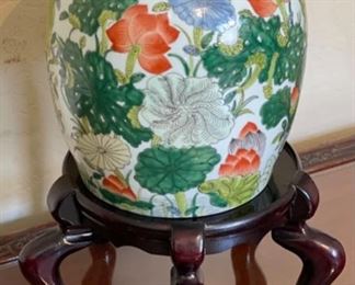 Antique Chinese Ginger Jar Tao Kuang Ching Dynasty	10in H by 8.5 diameter	

