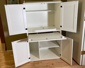 White Compact Fold Away Desk	59 x 35 x 23.5	HxWxD
