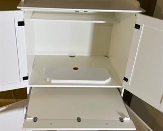 White Compact Fold Away Desk	59 x 35 x 23.5	HxWxD
