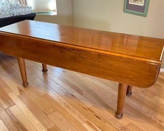 Ethan Allen Maple Rustic Drop Leaf Table  9072-H Harvest	30 x 62 x 24 -43	HxWxD
