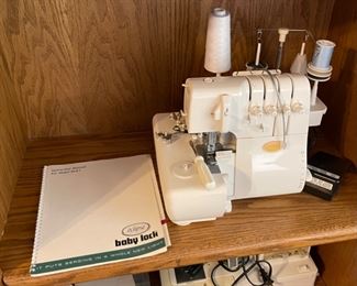 Eclipse Babylock BLE1 Serger Sewing Machine	14x14x12in	HxWxD

