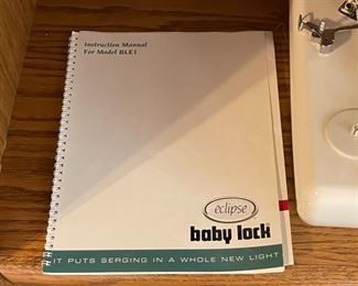 Eclipse Babylock BLE1 Serger Sewing Machine	14x14x12in	HxWxD
