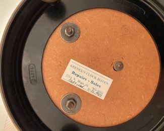 Antique Kundo Anniversary Clock	12 in high by 6.5 diameter	
