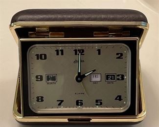 Linden Vintage Travel Alarm Clock	2.5 x 4 x 3in	HxWxD
