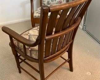 Antique Slat Chair	35 x 22 x 19in	HxWxD
