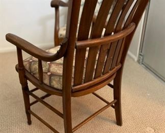 Antique Slat Chair	35 x 22 x 19in	HxWxD
