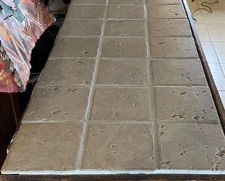 Huge Antique Oak Mirror Back Bar Counter	40. 5 x 87x 19in	HxWxD
