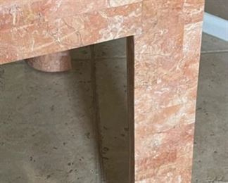 Mission Furniture Travertine Tile Table Single	21.5 x 27 x 27in	HxWxD
