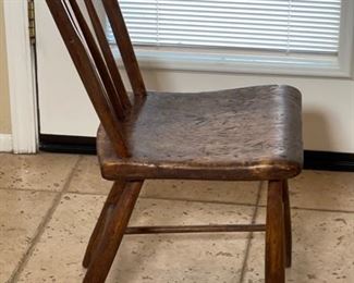 Antique Childs Chair	31 x 14 x 15 in	HxWxD

