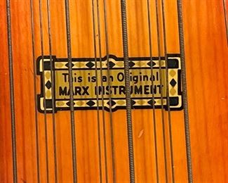 MARX Pianolin Stringed Instrument Wood Pianoette Autoharp	3 x 24 x 10in	HxWxD
