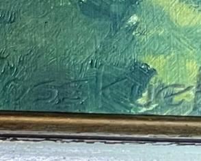 Original Art JH Vosskuehler German Street #1	14 x 17.5in	
