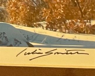 Framed Photo Church Signed	20 x 26in	
