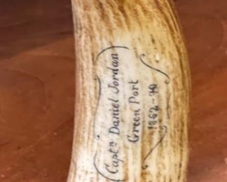 Reproduction Scrimshaw Wale Tooth Mercury	4 inches high	
