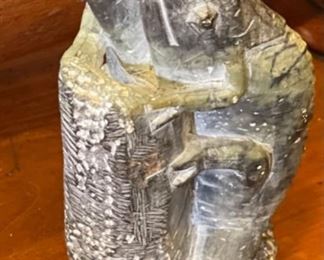 Rhodesian Carved Lizards	6 inches high	
